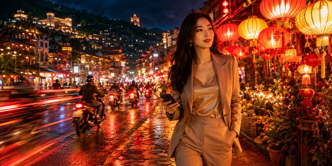 Trải nghiệm trò chơi trên điện thoại tại Sapa